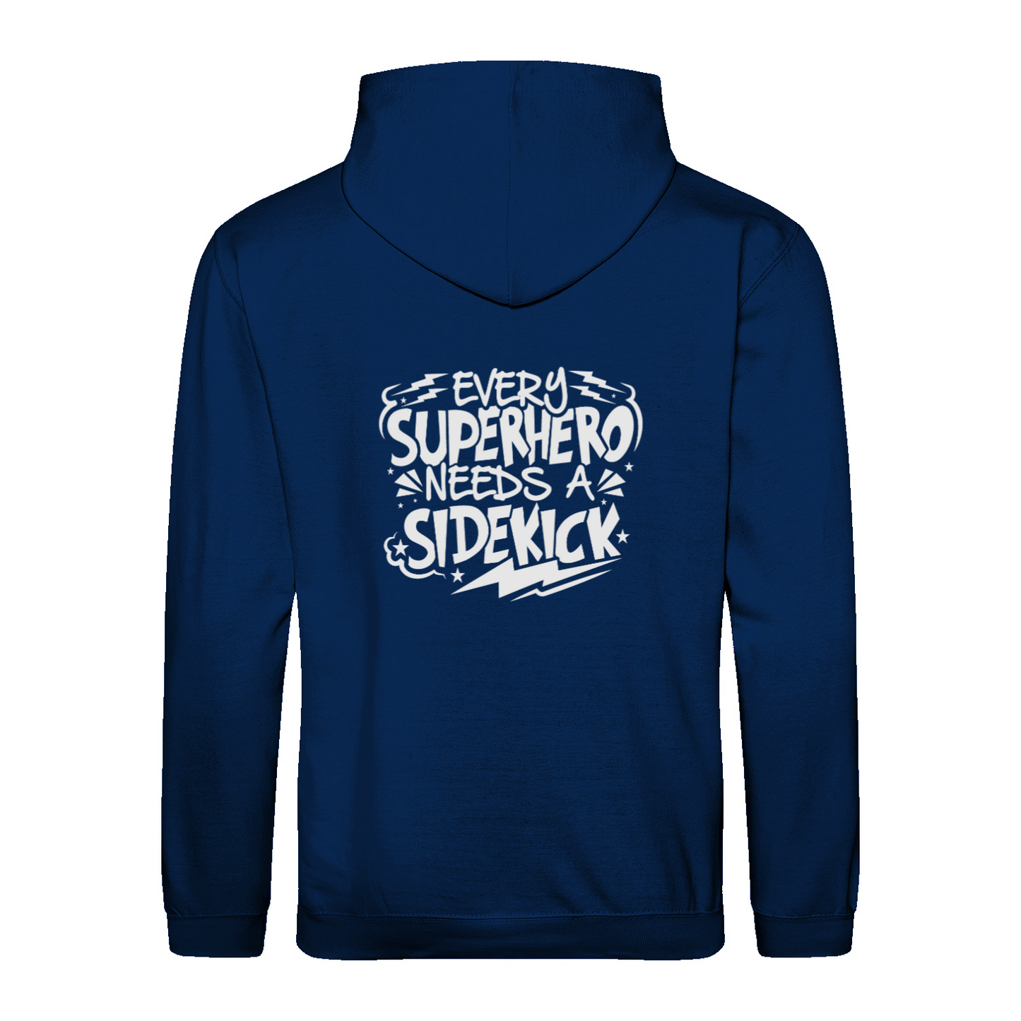 SUPERHERO NEEDS A SIDEKICK - Hoodie unisex regular fit