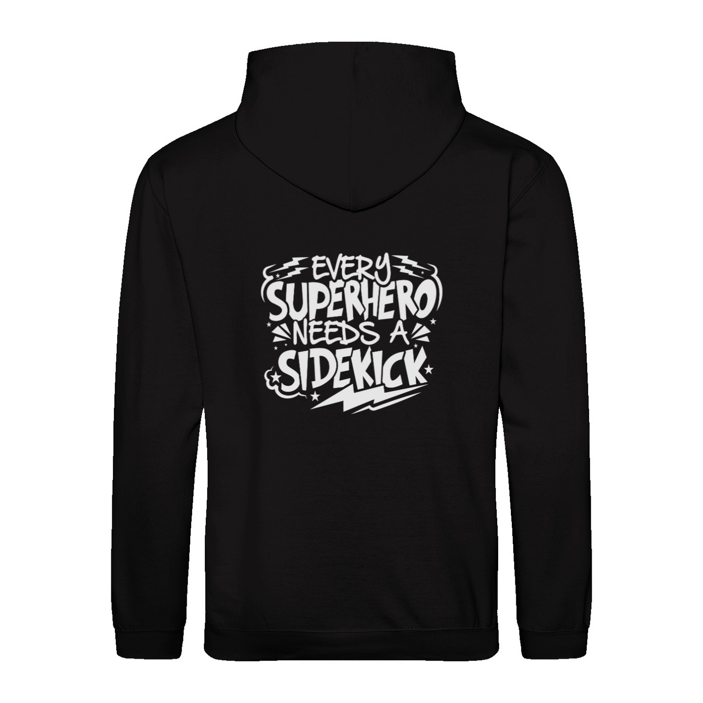 SUPERHERO NEEDS A SIDEKICK - Hoodie unisex regular fit