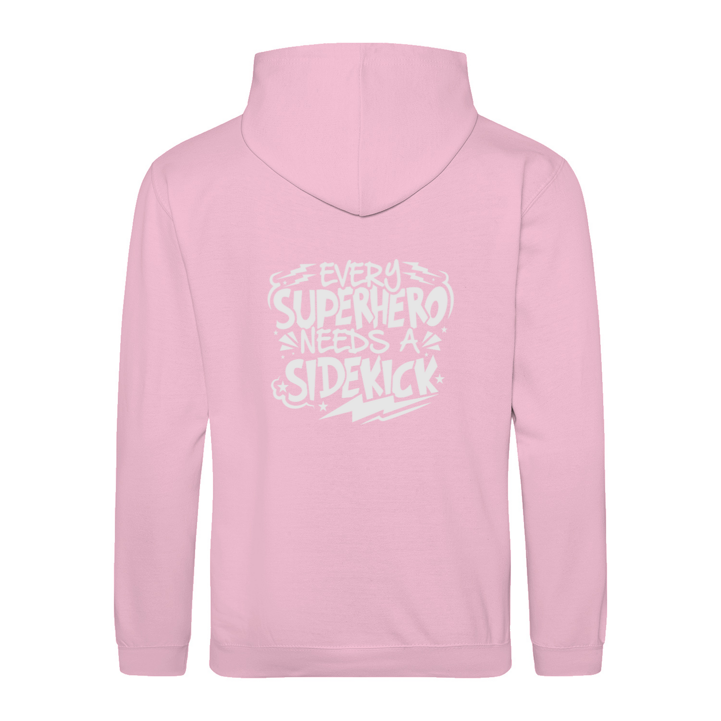 SUPERHERO NEEDS A SIDEKICK - Hoodie unisex regular fit