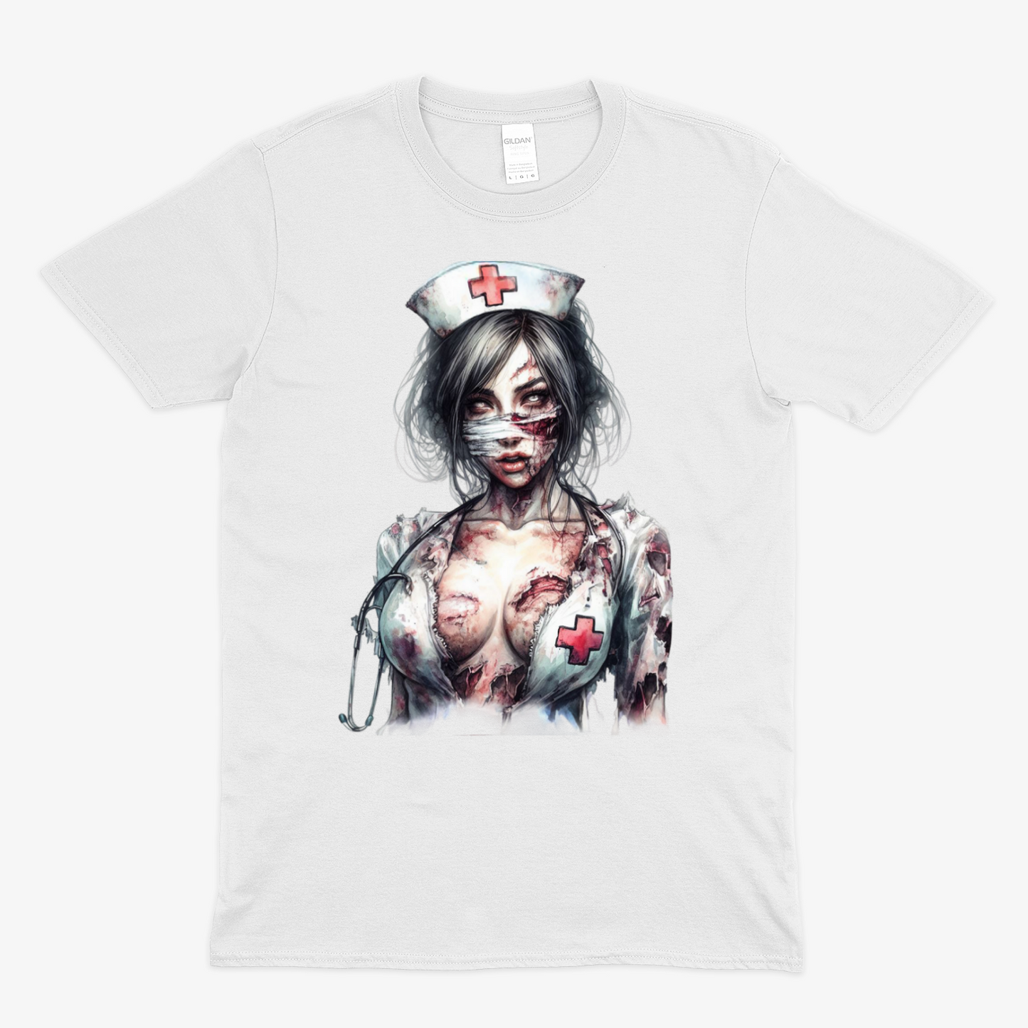 ZOMBIE NURSE 2 - Soft Unisex T-Shirt