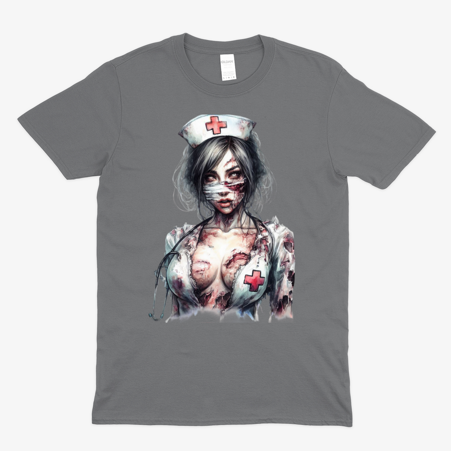 ZOMBIE NURSE 2 - Soft Unisex T-Shirt