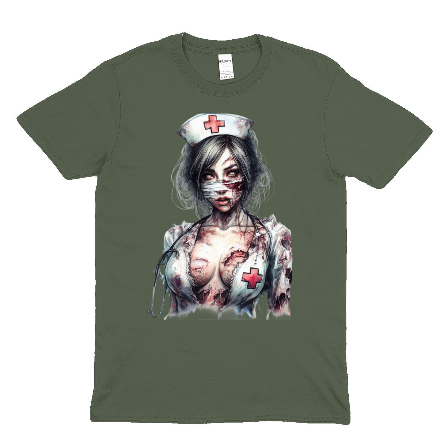 ZOMBIE NURSE 2 - Soft Unisex T-Shirt