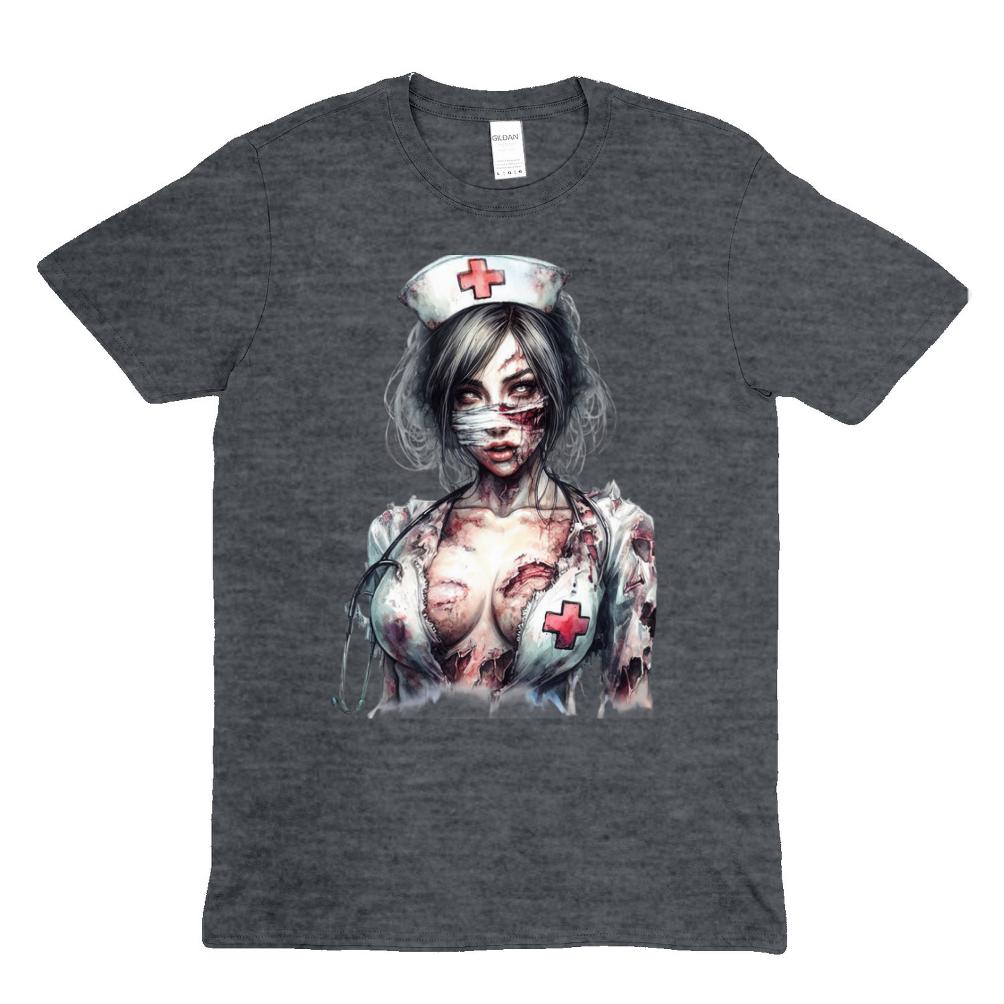 ZOMBIE NURSE 2 - Soft Unisex T-Shirt