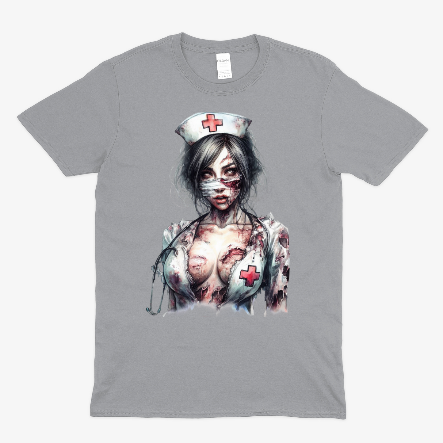 ZOMBIE NURSE 2 - Soft Unisex T-Shirt