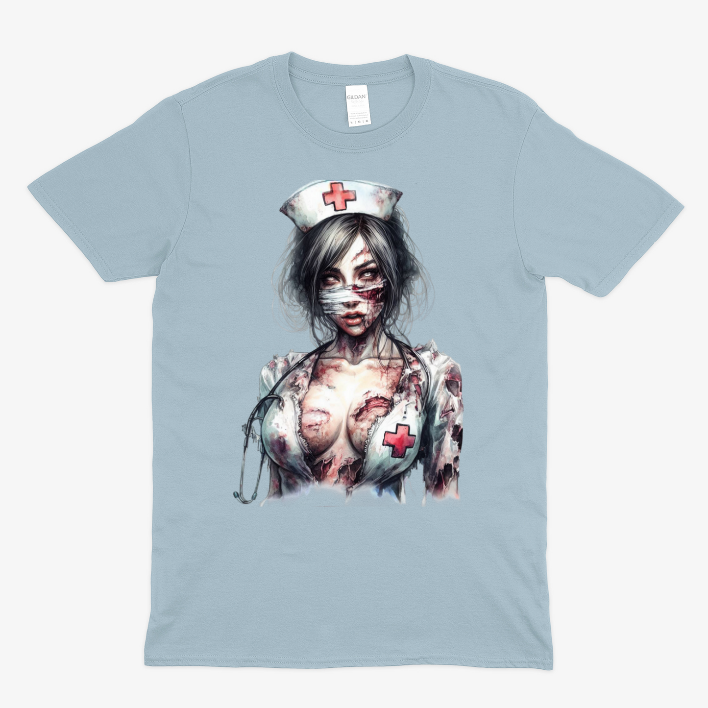 ZOMBIE NURSE 2 - Soft Unisex T-Shirt
