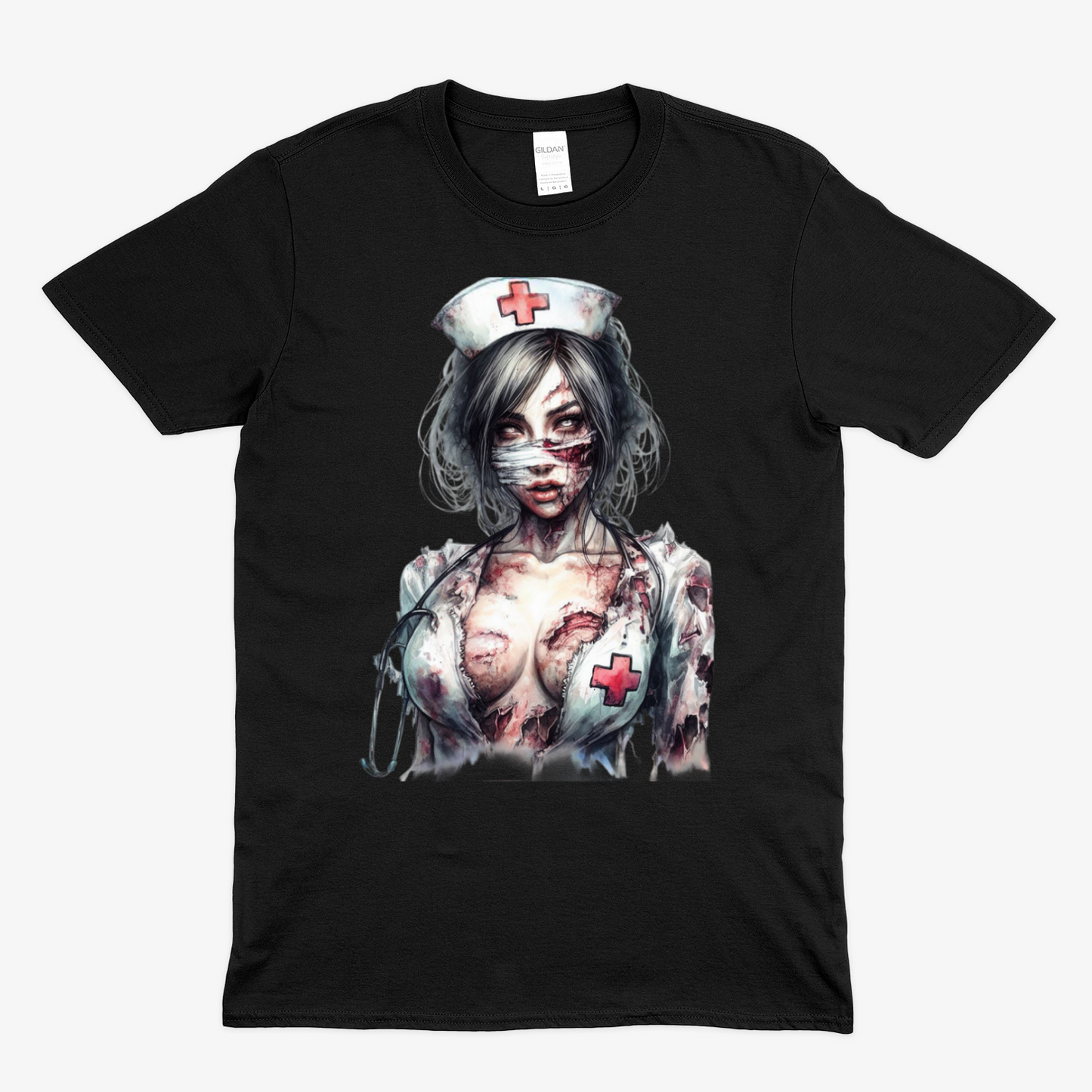 ZOMBIE NURSE 2 - Soft Unisex T-Shirt