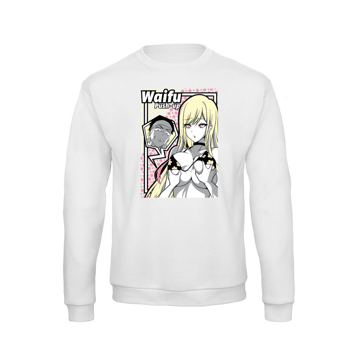 WAIFU PUSH UP - Long sleeve t-shirt soft
