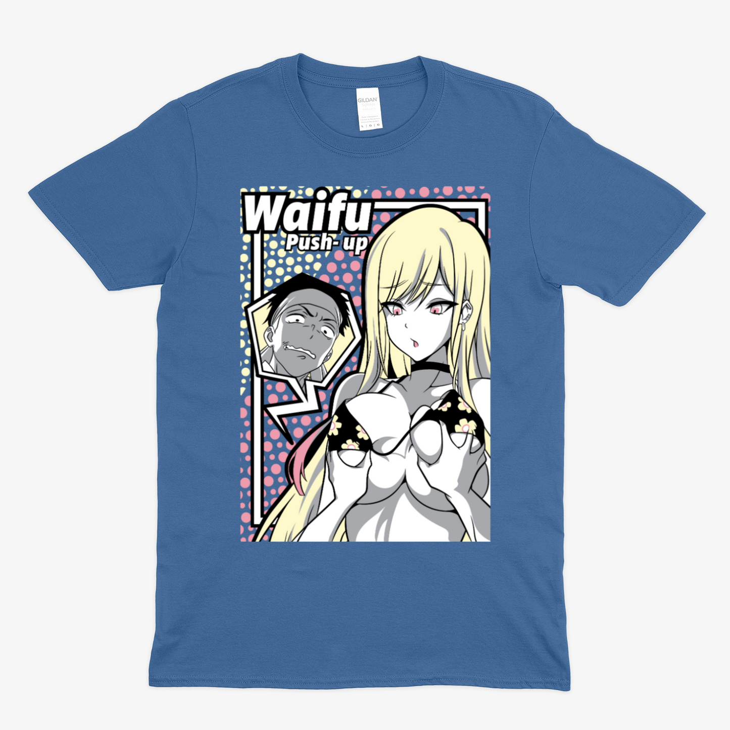WAIFU PUSH UP - Soft Unisex T-Shirt