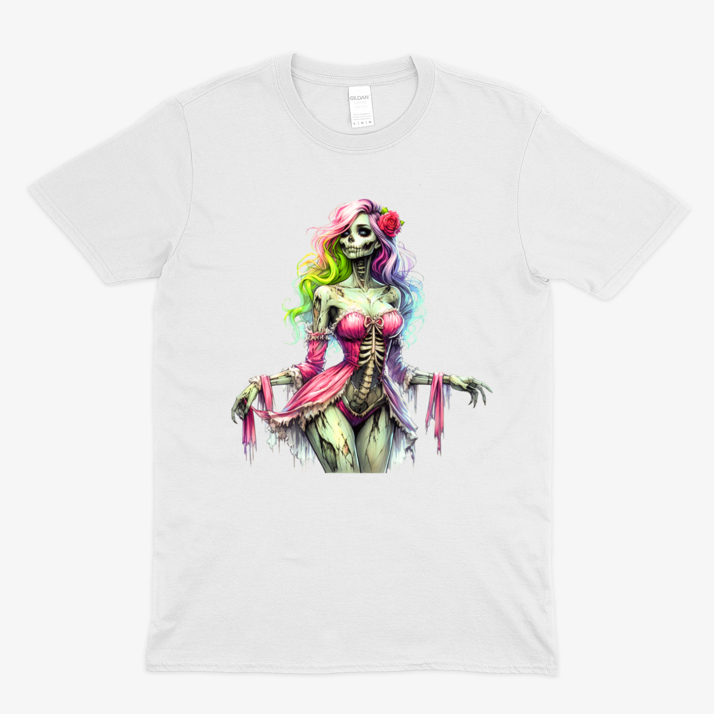 Zombie woman - Soft Unisex T-Shirt