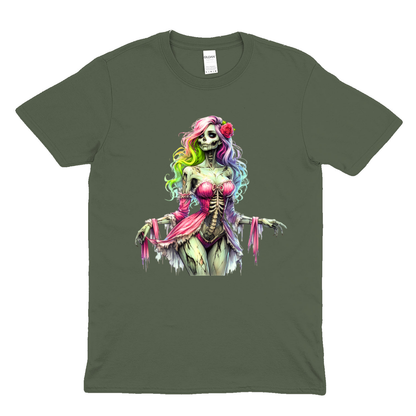 Zombie woman - Soft Unisex T-Shirt