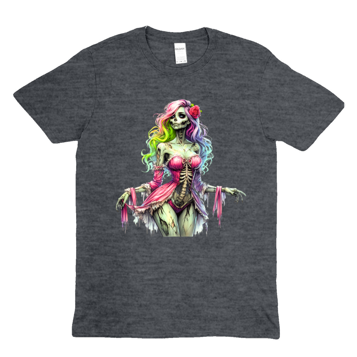 Zombie woman - Soft Unisex T-Shirt
