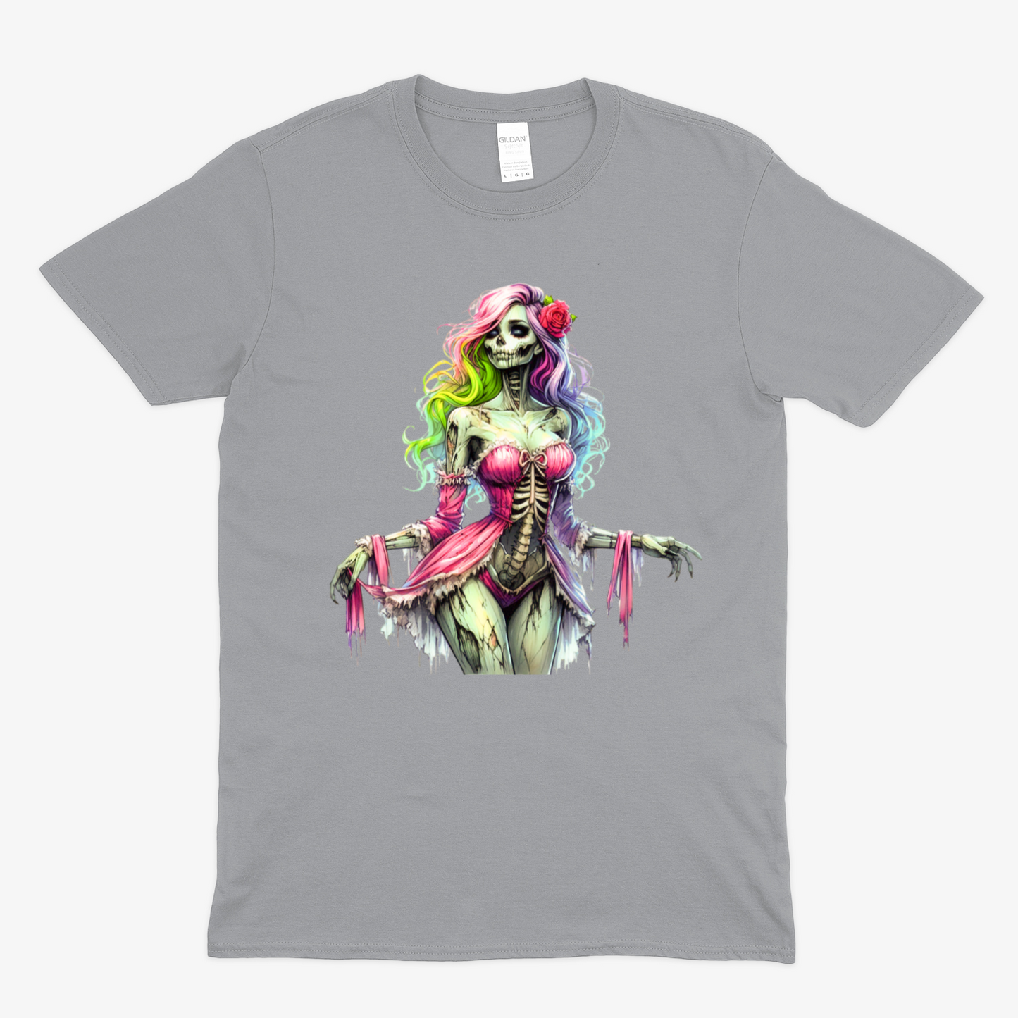 Zombie woman - Soft Unisex T-Shirt