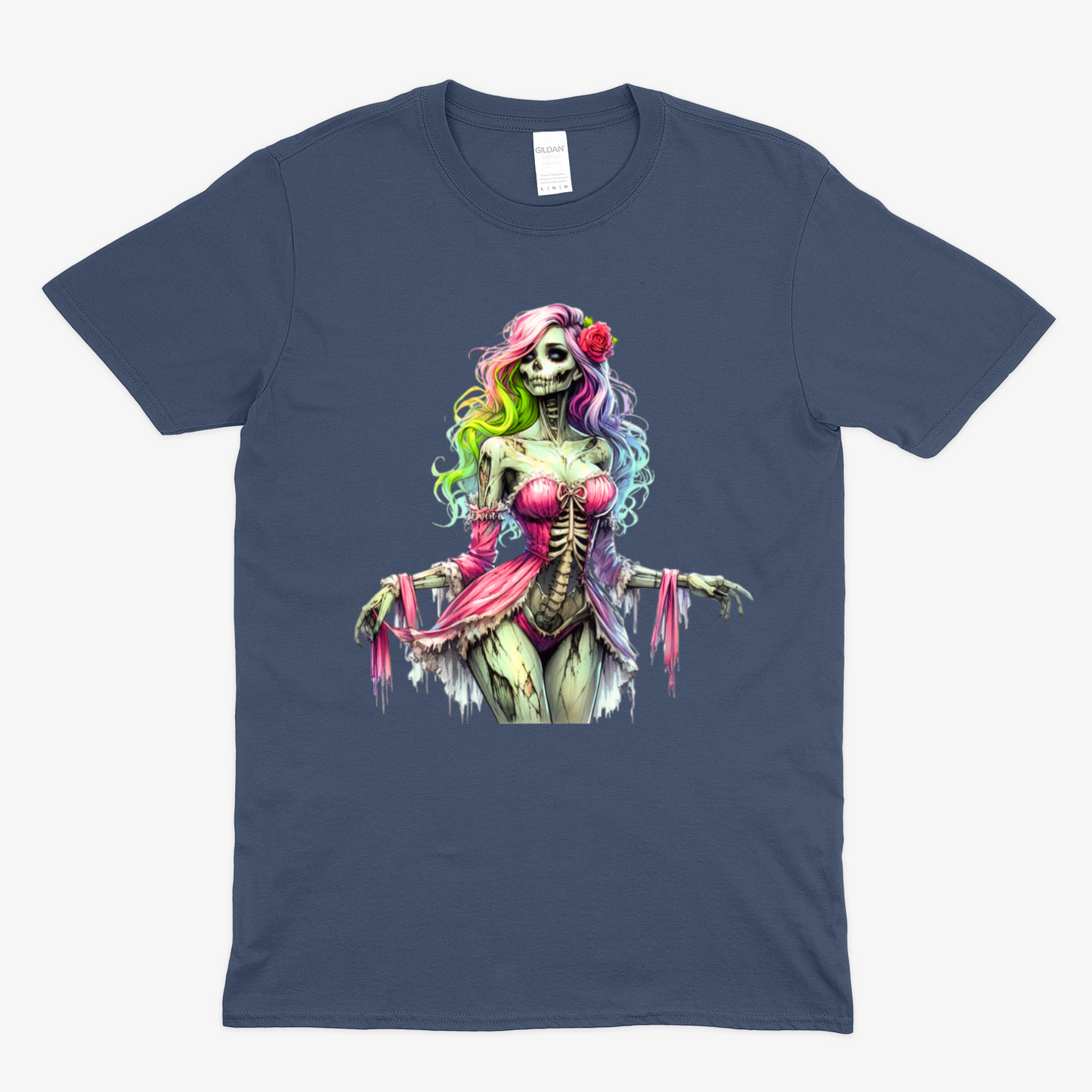 Zombie woman - Soft Unisex T-Shirt