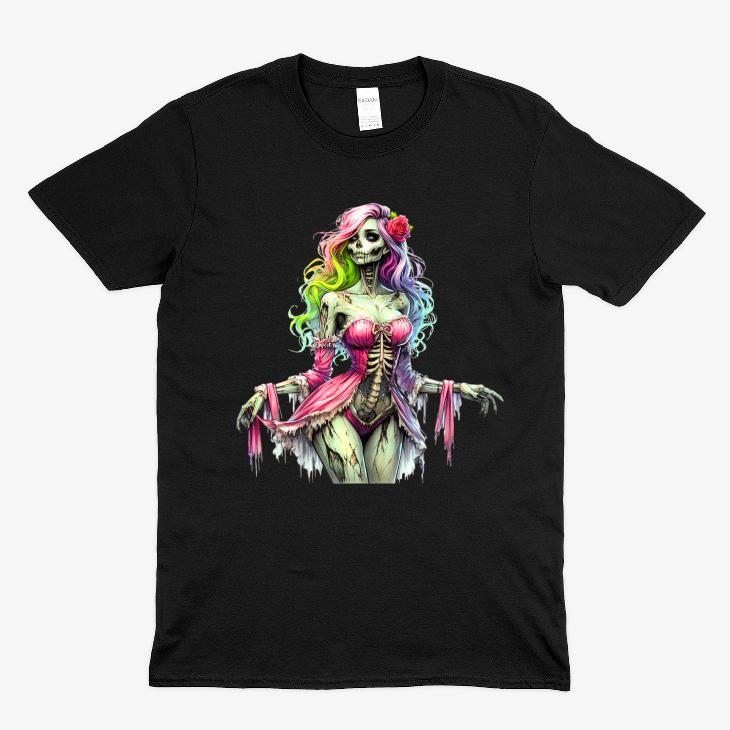 Zombie woman - Soft Unisex T-Shirt