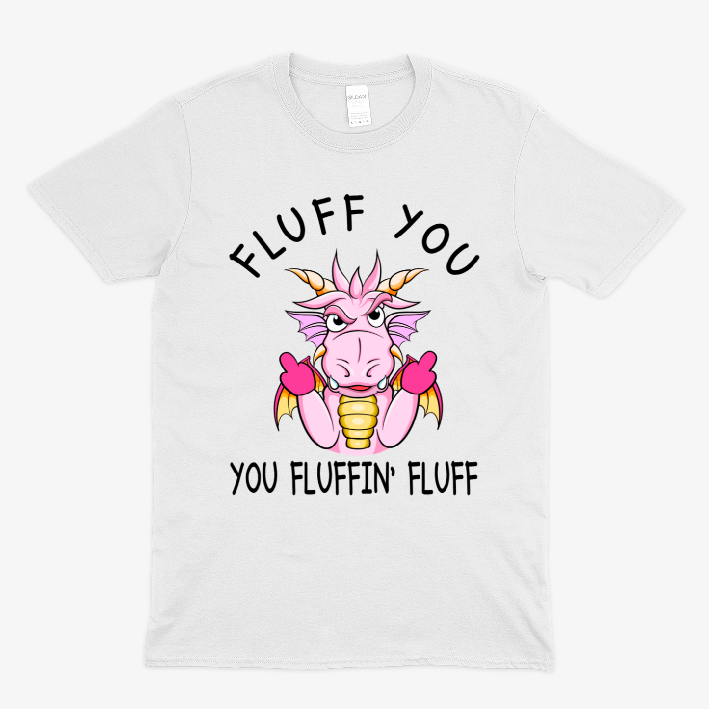 Funny dragon 3 - Soft Unisex T-Shirt