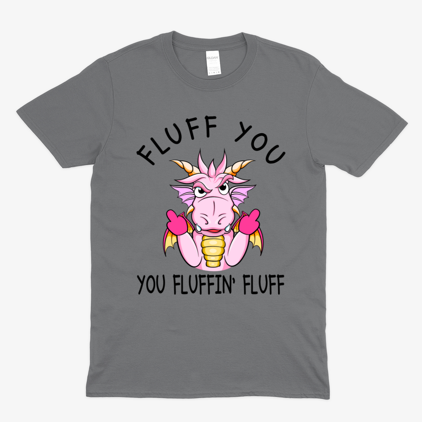 Funny dragon 3 - Soft Unisex T-Shirt