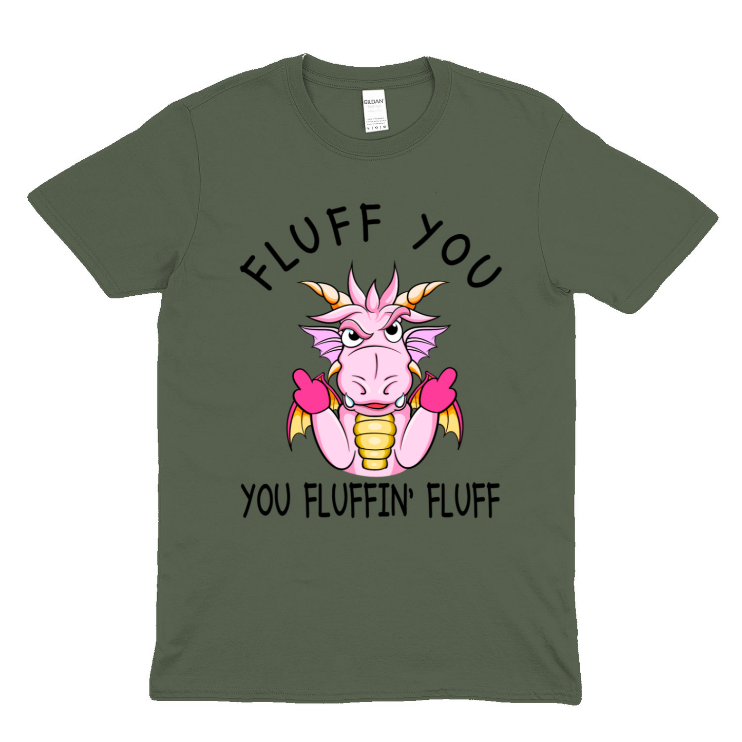 Funny dragon 3 - Soft Unisex T-Shirt