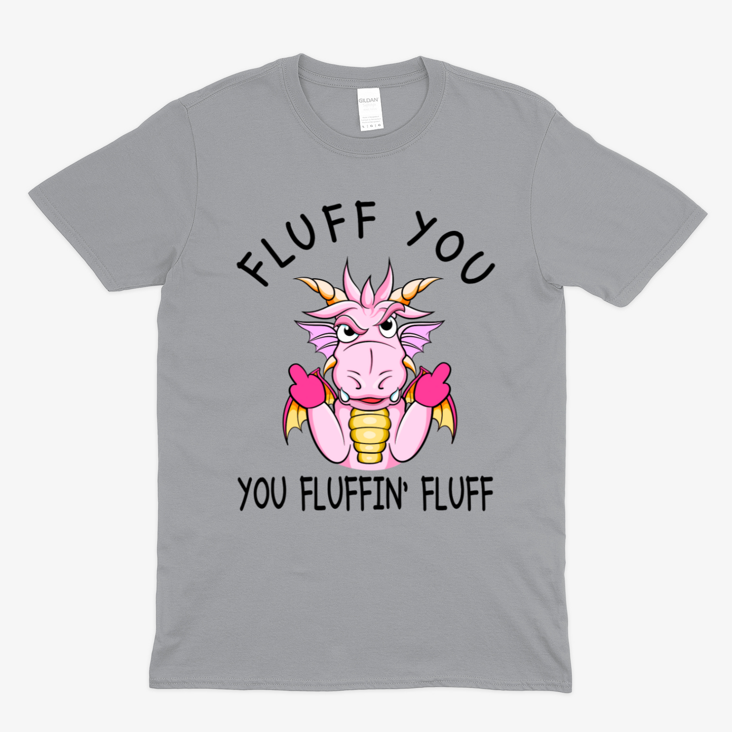 Funny dragon 3 - Soft Unisex T-Shirt