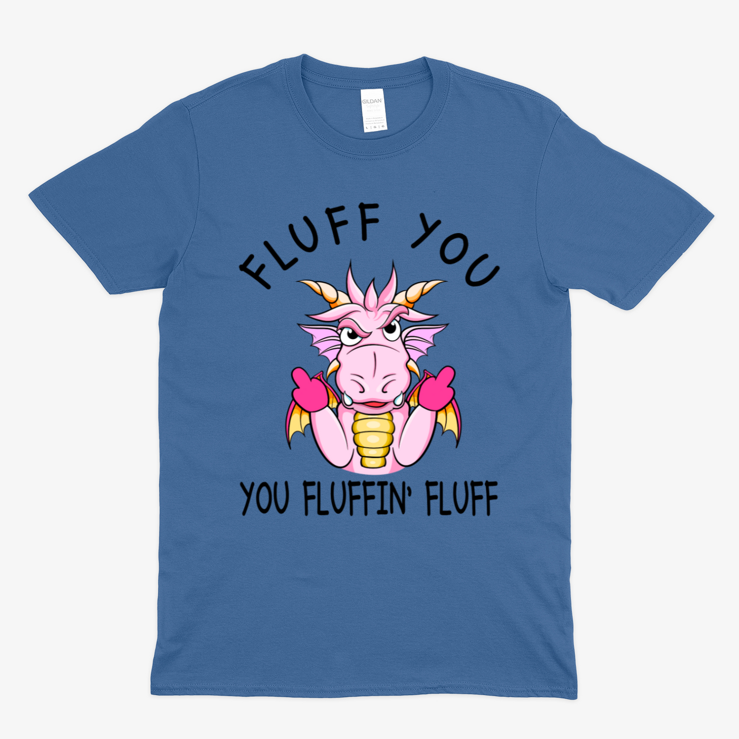 Funny dragon 3 - Soft Unisex T-Shirt