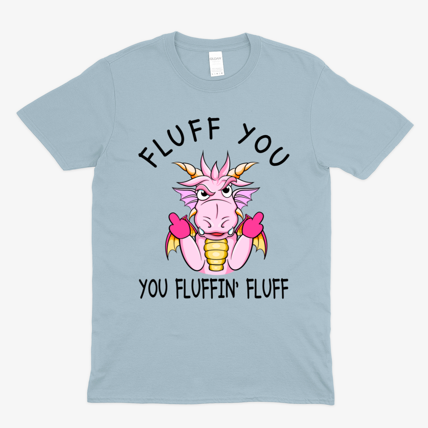 Funny dragon 3 - Soft Unisex T-Shirt