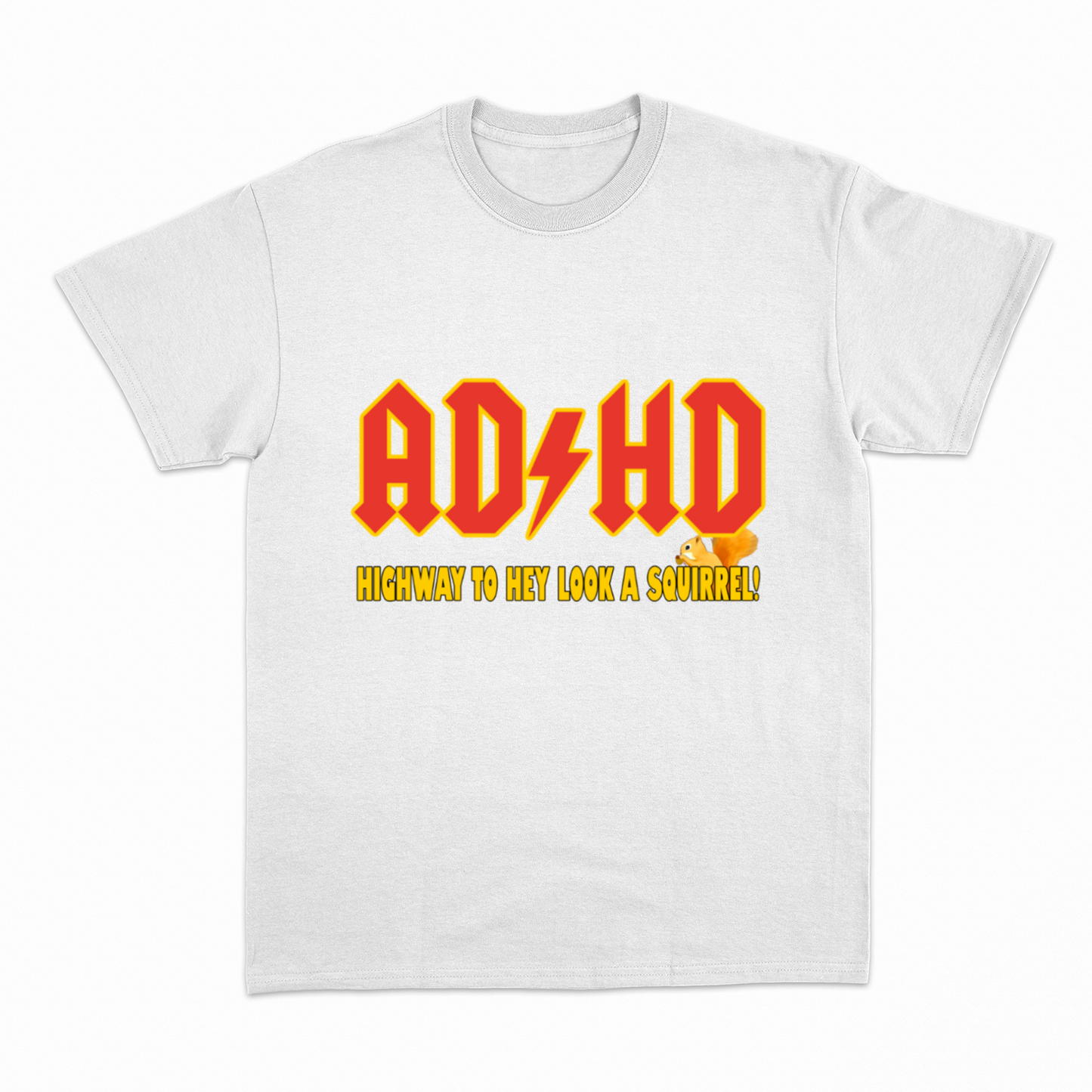 AD/HD HIGHWAY TO.. - Heavier fabric t-shirt