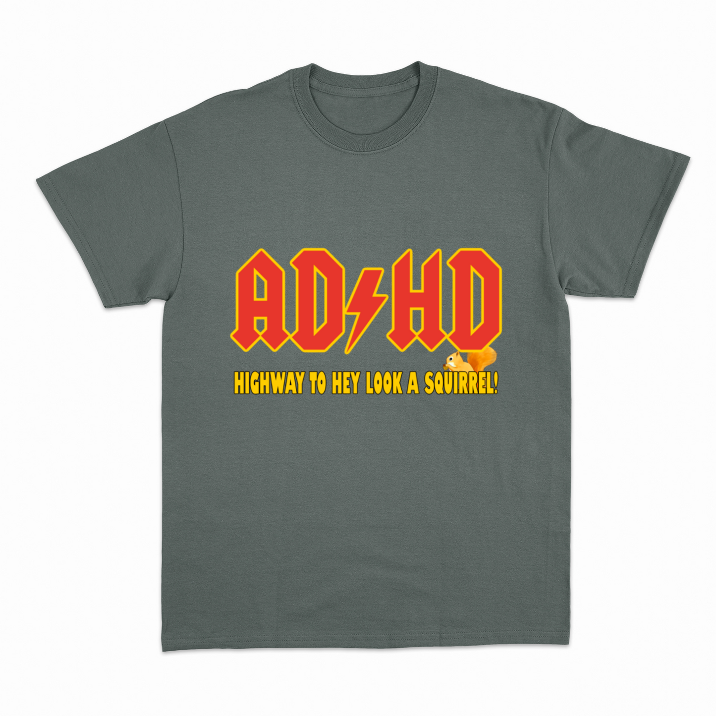 AD/HD HIGHWAY TO.. - Heavier fabric t-shirt
