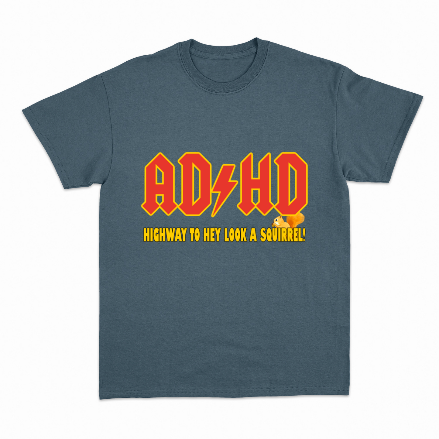 AD/HD HIGHWAY TO.. - Heavier fabric t-shirt