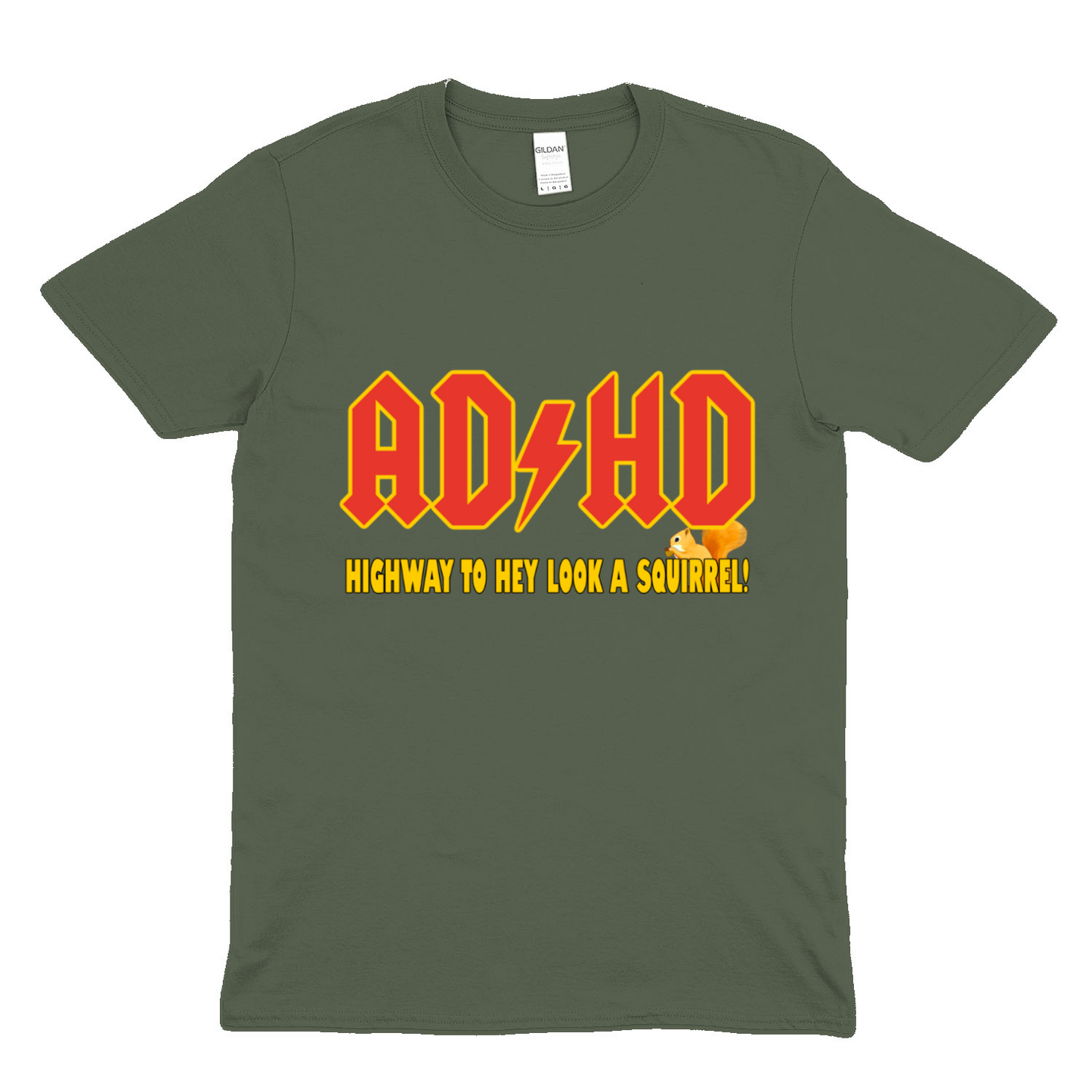 AD/HD HIGHWAY TO.. - Soft Unisex T-Shirt