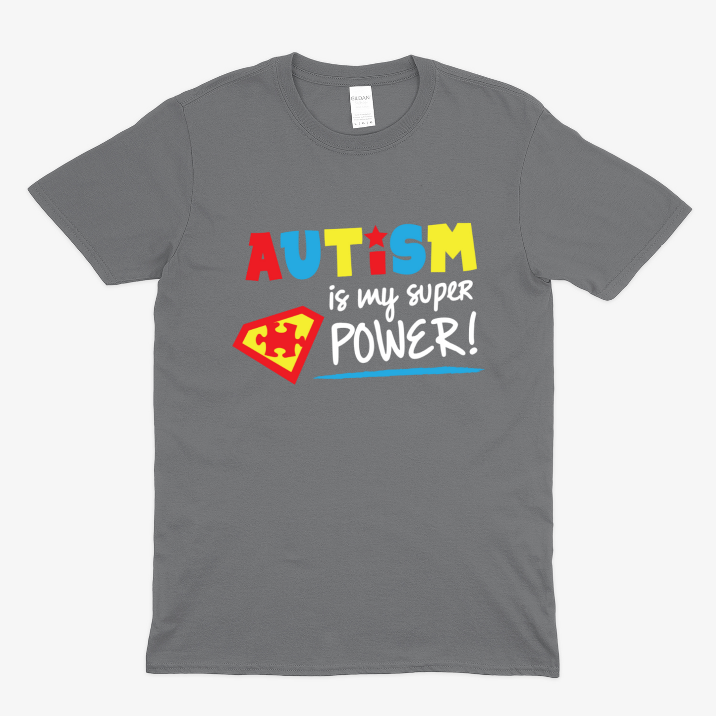 Autism is my super power - Soft Unisex T-Shirt