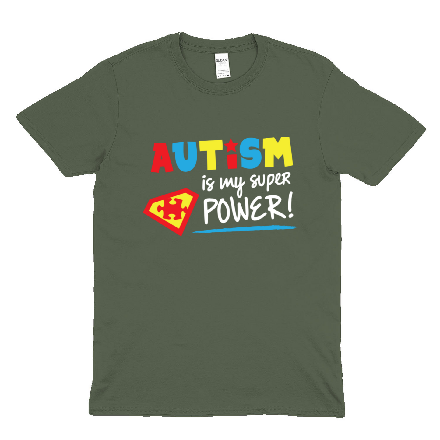 Autism is my super power - Soft Unisex T-Shirt