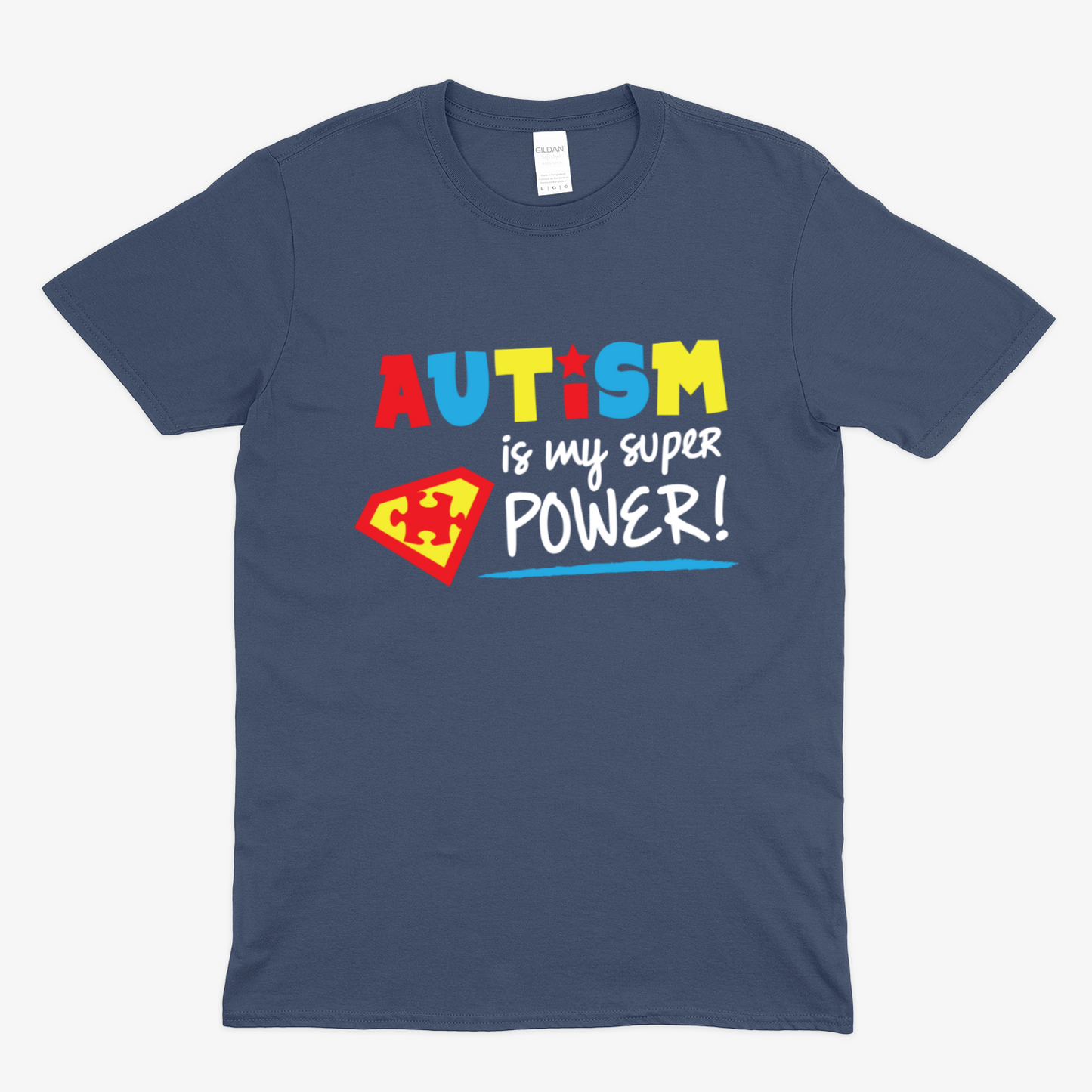 Autism is my super power - Soft Unisex T-Shirt