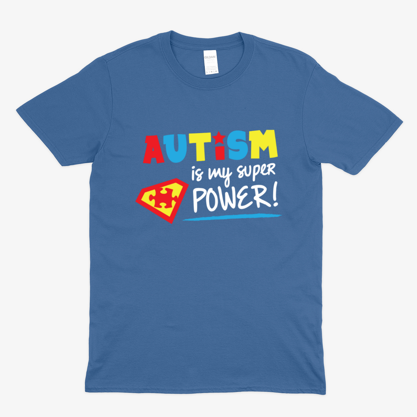 Autism is my super power - Soft Unisex T-Shirt