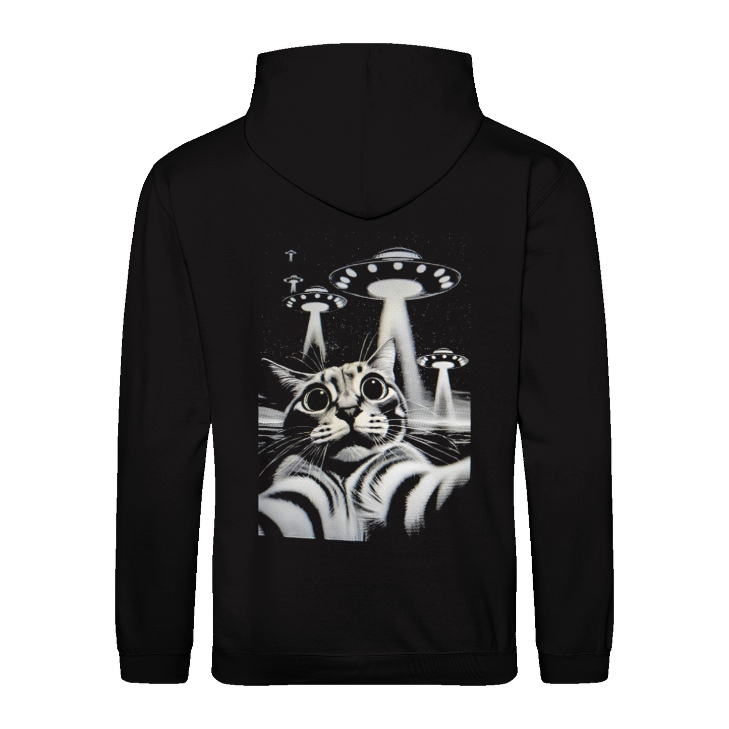 Cat selfie UFO - Hoodie unisex regular fit