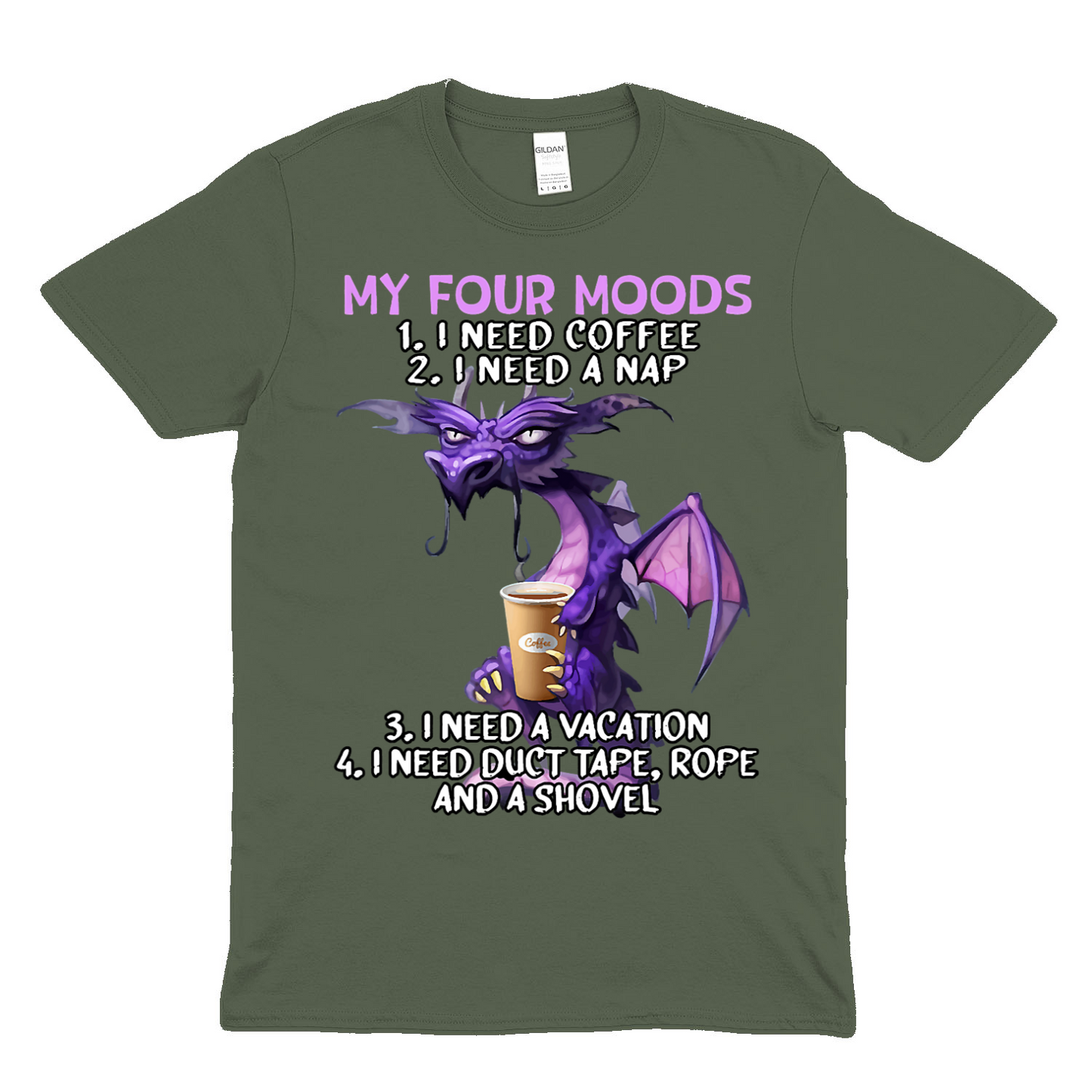 Four Moods - Soft Unisex T-Shirt