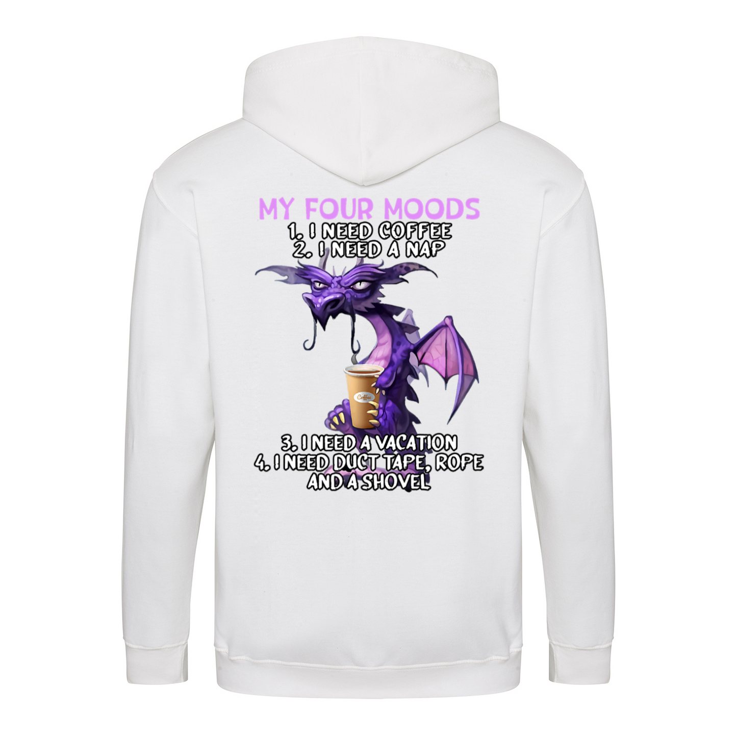 Four moods - Zip-Hoodie
