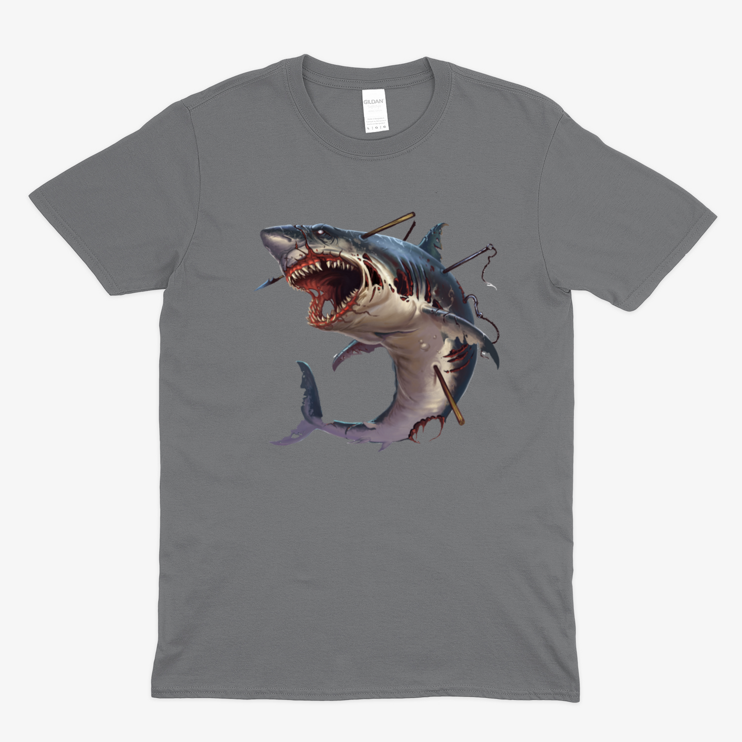 Zombie shark - Soft Unisex T-Shirt