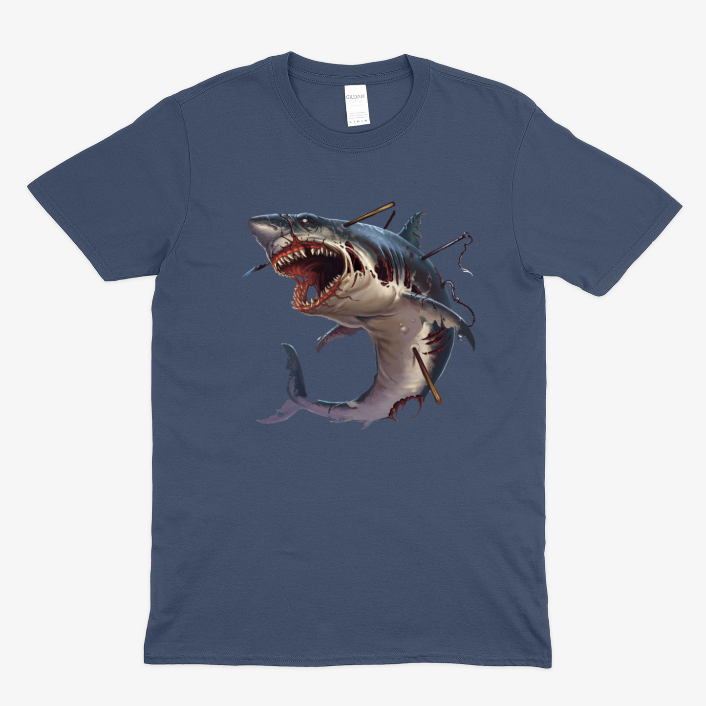 Zombie shark - Soft Unisex T-Shirt