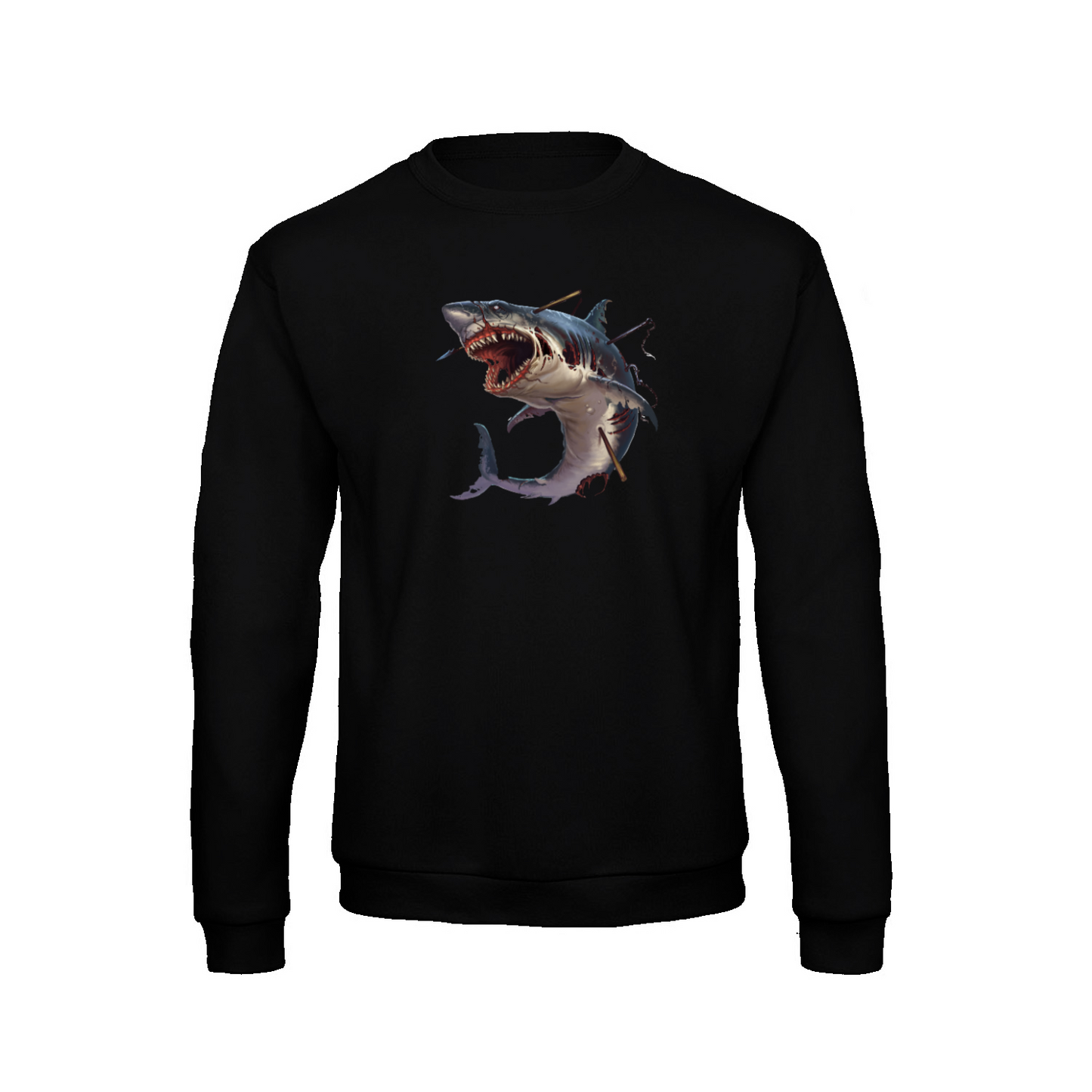 Zombie shark - Long sleeve t-shirt soft