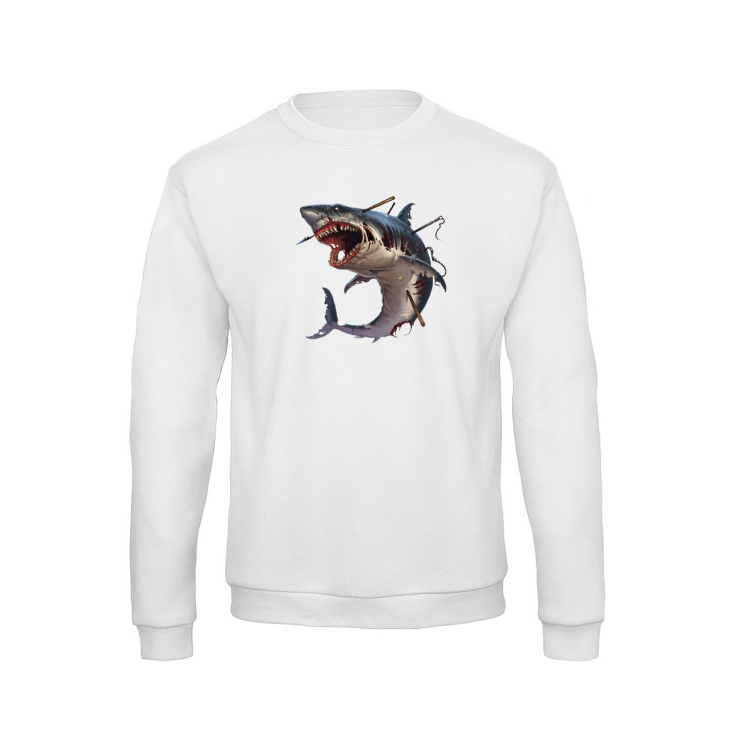 Zombie shark - Long sleeve t-shirt soft