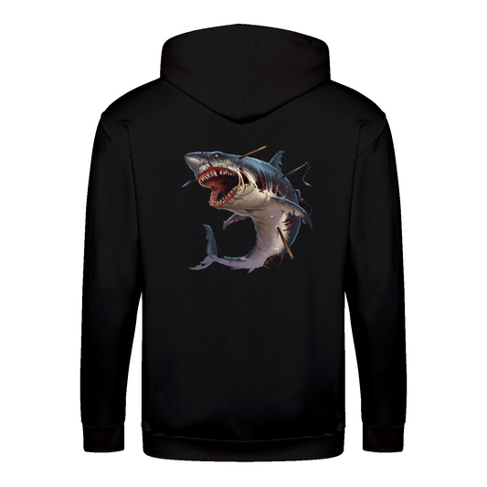 Zombie Shark - Zip-Hoodie
