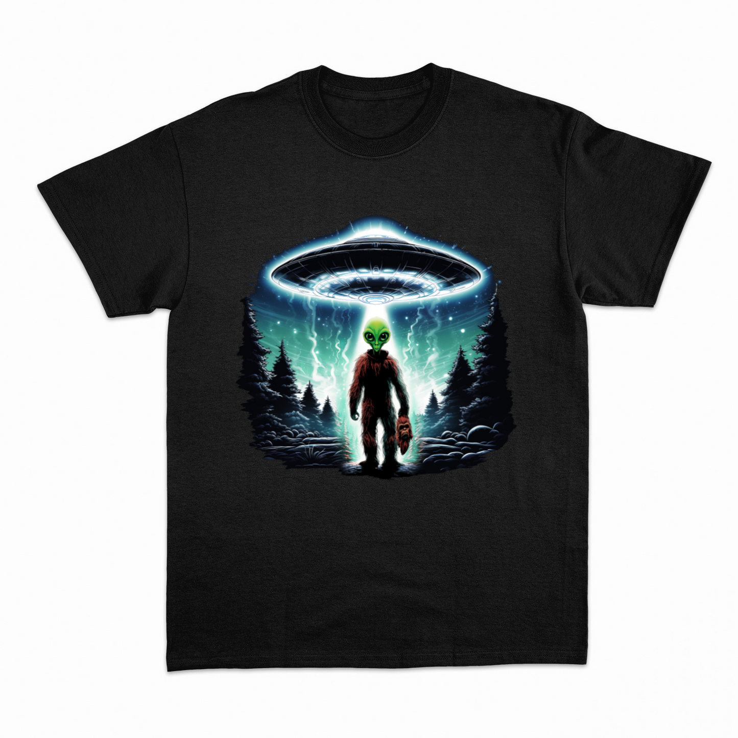 BIGFOOT UNDERCOVER ALIEN - Heavier fabric t-shirt