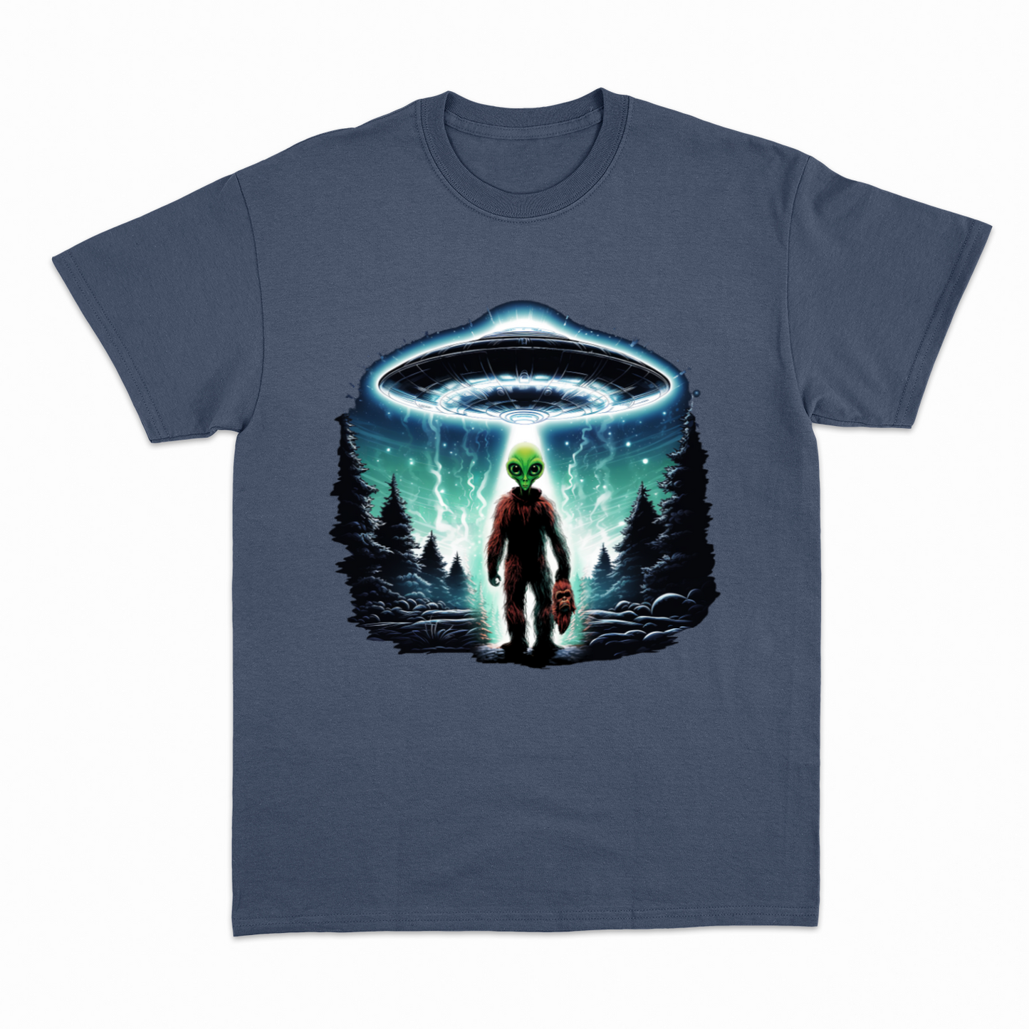 BIGFOOT UNDERCOVER ALIEN - Heavier fabric t-shirt