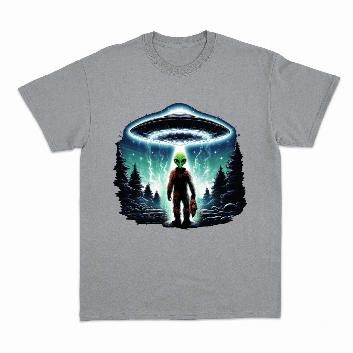 BIGFOOT UNDERCOVER ALIEN - Heavier fabric t-shirt