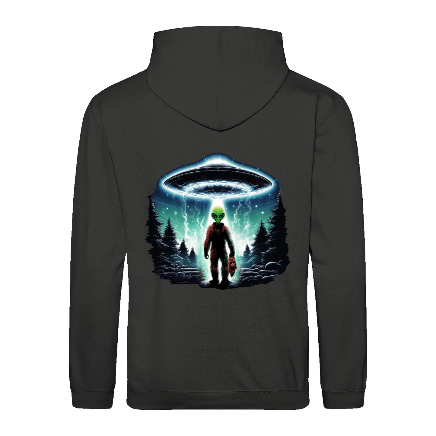 BIGFOOT UNDERCOVER ALIEN - Hoodie unisex regular fit