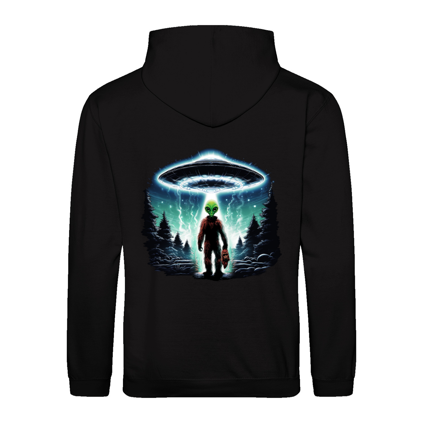 BIGFOOT UNDERCOVER ALIEN - Hoodie unisex regular fit