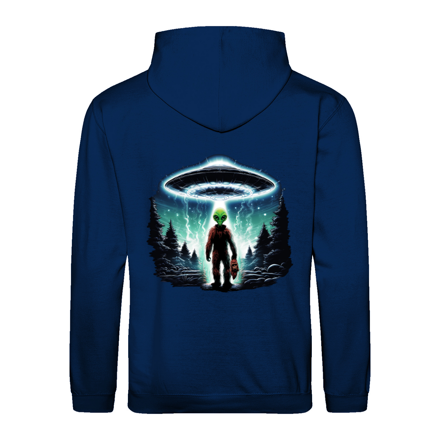 BIGFOOT UNDERCOVER ALIEN - Hoodie unisex regular fit