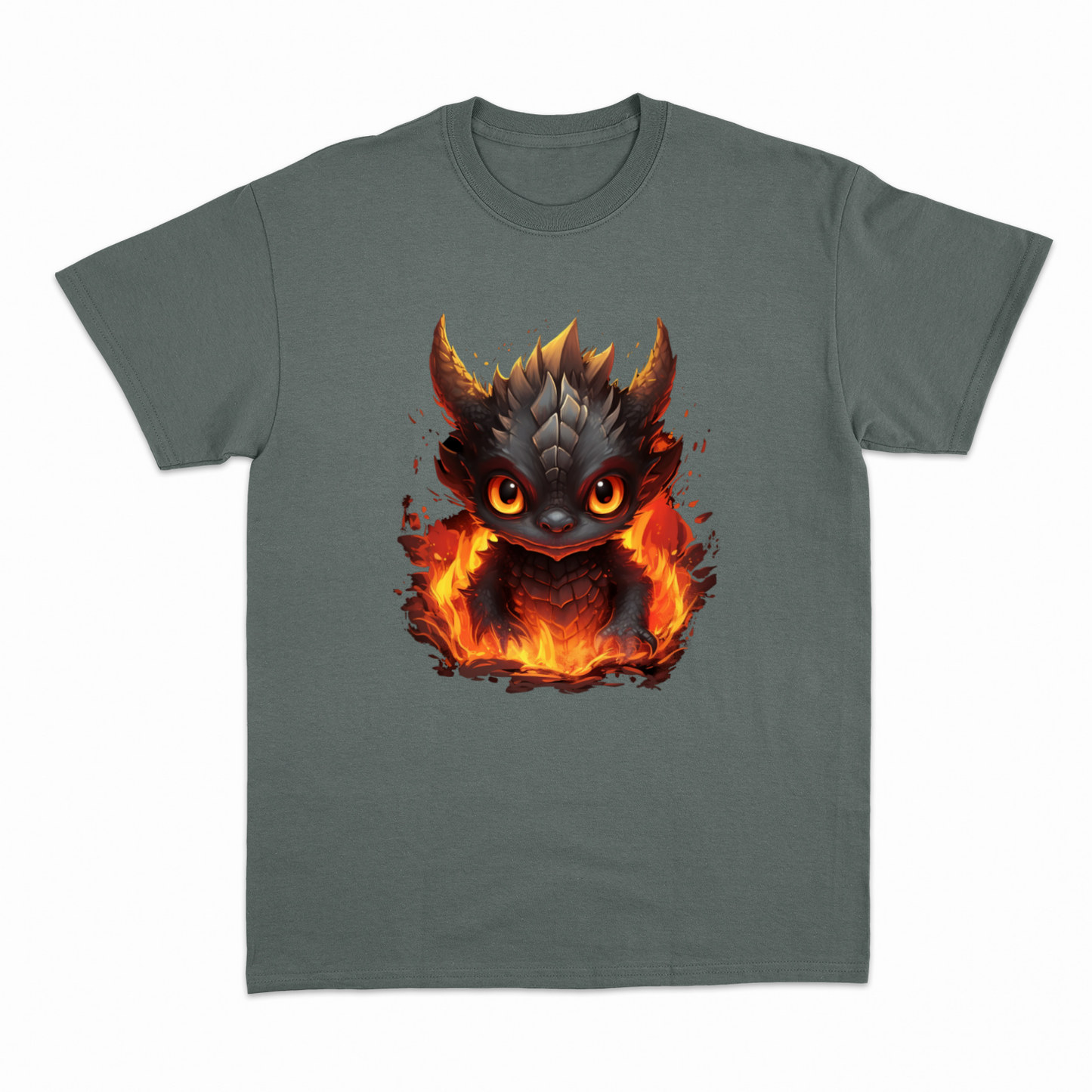 FIRE DRAGON 1 - Heavier fabric t-shirt