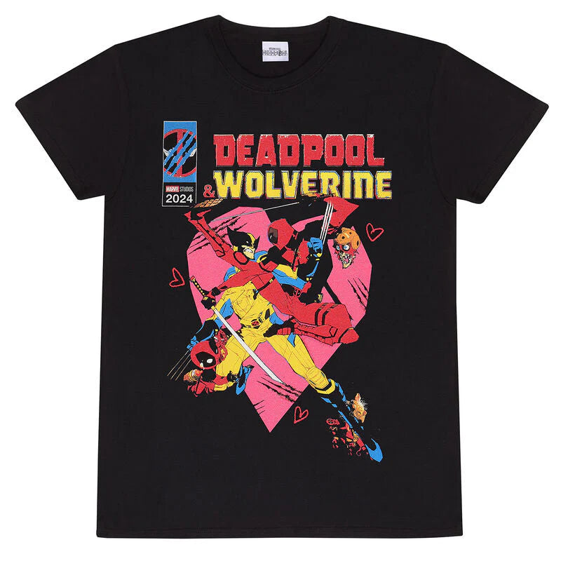 DEADPOOL AND WOLVERINE TRUE LOVE - T-SHIRT