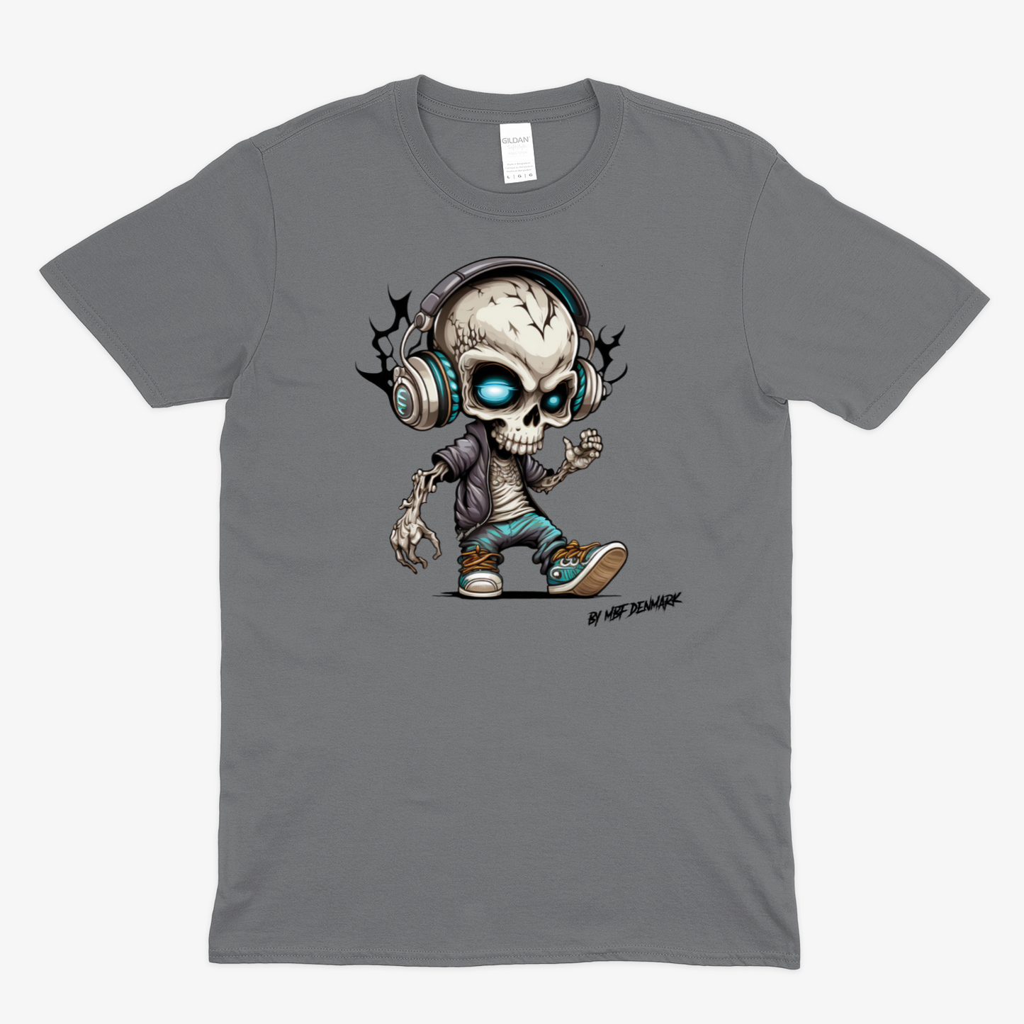 Skull Music - Soft fabric T-Shirt UNISEX