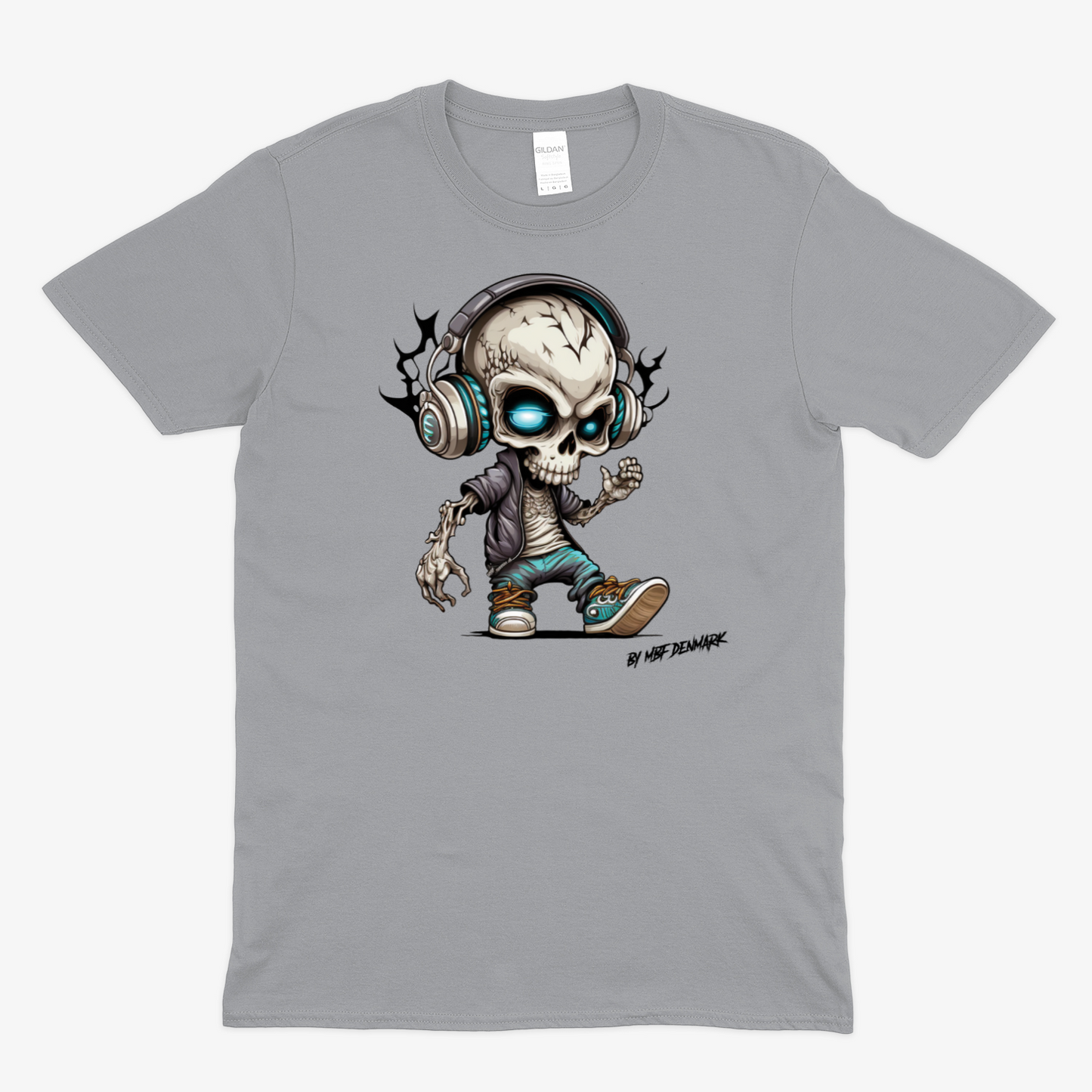 Skull Music - Soft fabric T-Shirt UNISEX